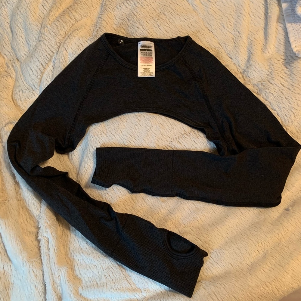Gymshark black shrug